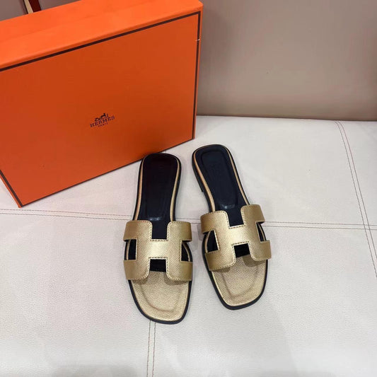 Gold Oran Sandals